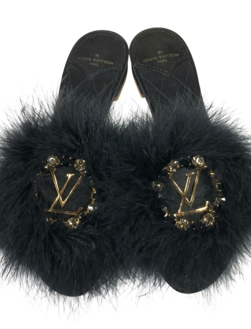 Louis Vuitton Marilyn Flat Mules Size 37